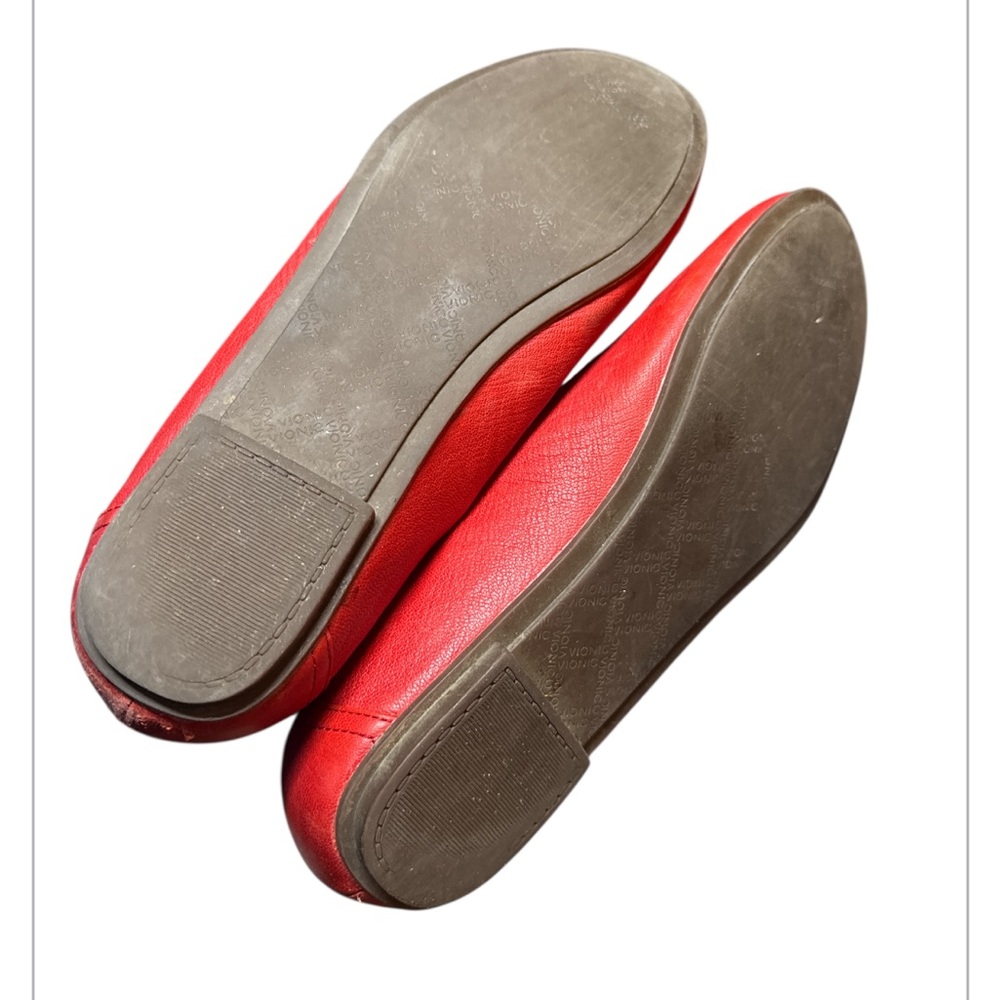 Vionic Spark Caroll Cherry Flats Women Size 9 Lea… - image 6